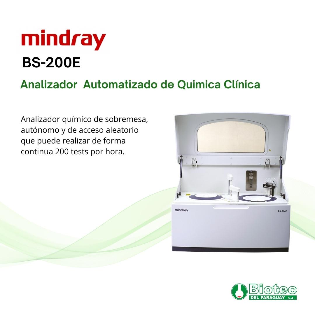 EQUIPOS DE QUÍMICA CLÍNICA MINDRAY- BS-200E