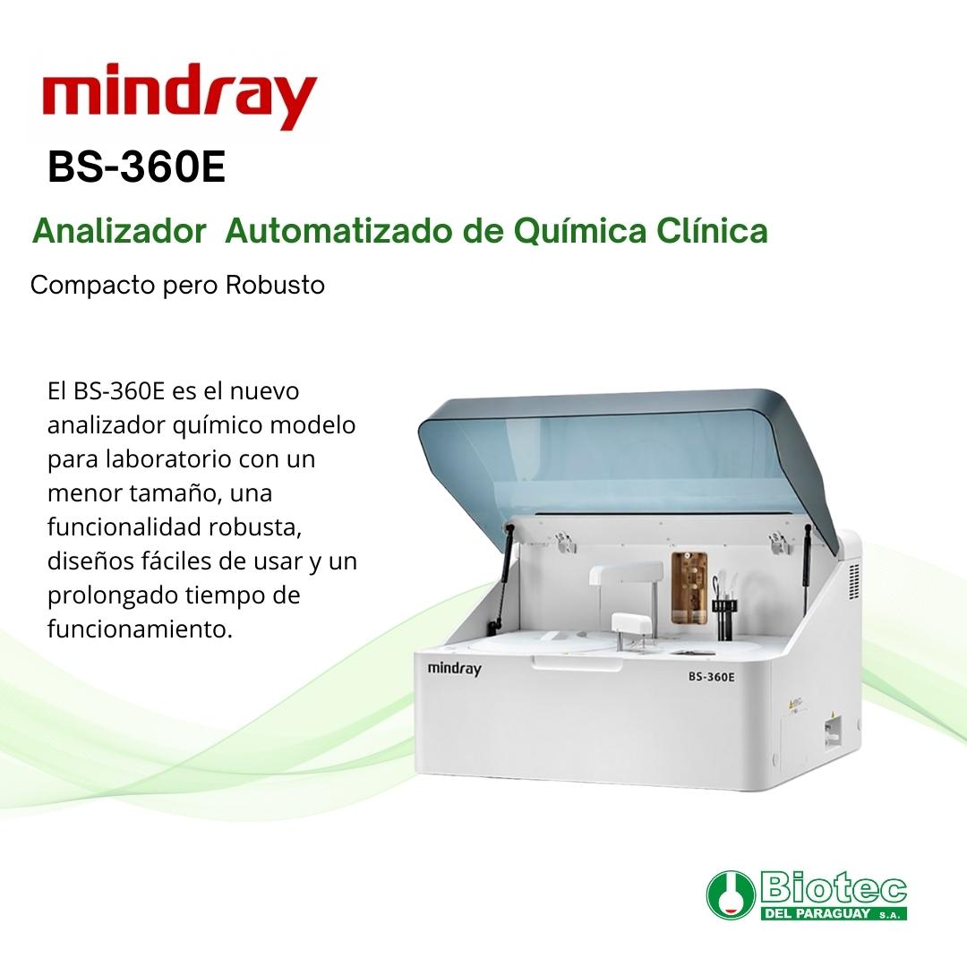 EQUIPOS DE QUÍMICA CLÍNICA MINDRAY- BS-360E